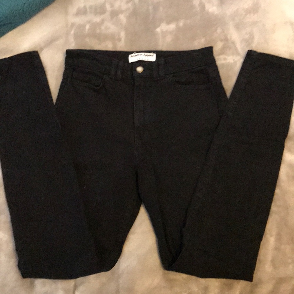 Black skinny jeans